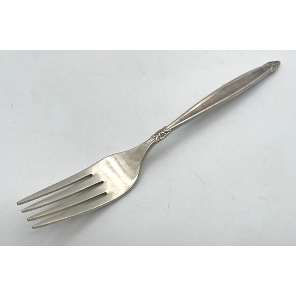 GARLAND 1965 DINNER FORK BY 1847 ROGERS BROS - Picture 4 of 9